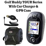 Golf Buddy Tour GPS Range Finder With Case and Micro USB Port Car Charger