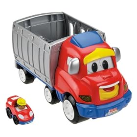 Fisher-Price Little People Wheelies Zig the Big Rig Playset