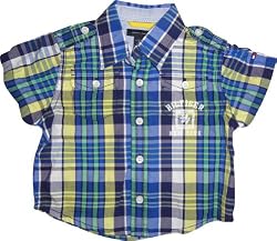 Tommy Hilfiger Infant Boys Button Down Shirt 6 - 9 Months