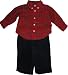 Ralph Lauren Infant 2 Pc. Boys Outfit Shirt & Corduroy Pants 3 Months