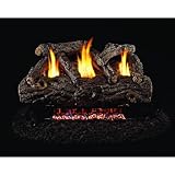 IMAGE OF Peterson Gas Logs 20 Inch Golden Oak Designer Vent Free Propane Gas Log Set With Ansi Certified G9 Burner And Manual Safety Pilot