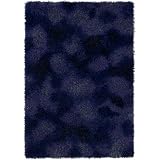 IKEA GILDA BLOM Area Rug High Pile Modern Soft Carpet
