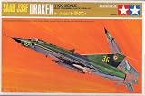 SAAB J35F DRAKEN FIGHTER JET MODEL KIT TAMIYA