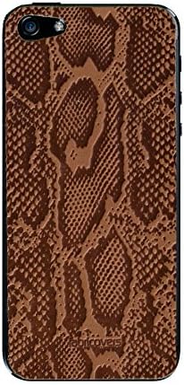 ProClip USA Fabricovers Leather Phone Cover for iPhone 5/5S, Python Design. Brown (429133)