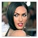 Megan Fox Color Gallery Wrapped Box Canvas Print