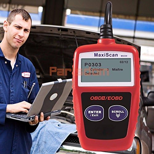 MS309 OBD2 OBDII EOBD Scanner Car Code Reader Data Tester Scan Diagnostic Tool