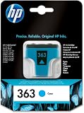 HP Tintenpatronen 363 cyan 4 ml 400 Seiten