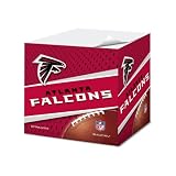 Atlanta Falcons 2.75-Inch Sticky Note Cube, 550 pages - NFL (CUS-QUB)