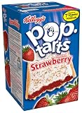 Kellogg's Pop-Tarts Frosted Strawberry, 14.7-Ounce, 8-Count Boxes (Pack of 12)