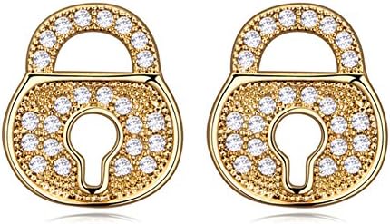 Fetrun "Fancy Handband"Fashion Style Crystal Earring Color Gold&amp; White