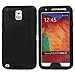 For Samsung Galaxy Note 3 Case,Fivers(TM) Heavy Duty 3 in 1 Case Dustproof Shakeproof Waterproof Built-in Screen Protector with Pure Colour Desig Phone Cases for Samsung Note 3 (Black)