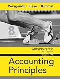 Working Papers Chapters 1-18 to accompany Accounting Principles