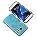 MEKO Galaxy S7 Case,Shiny Sparkle Glitter Bling Case -Built-in Glitter Soft Gel Flexible Firm Rubber Case for Samsung Galaxy S7- (Blue)