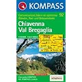 Chiavenna, Val Bregaglia: Wander-, Rad- und Skitourenkarte. Carta escursioni, bike e sci alpinismo. 1:50.000
