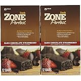 Zone Perfect Nutrition Bars - Dark Chocolate Strawberry - 12 ct - 2 pk