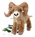 Wildlife / Domestic Animals : Standing Ram Sheep 13 Plush Stuffed Animal Toy