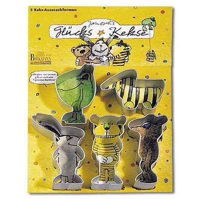 Tolle Keks-Ausstechformen JANOSCH\'S GL&Uuml;CKSKEKSE - mit Rezepten Preisvergleich