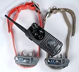 Waterproof 550 Meter Range Remote Control Two-dog Training System with Beep Correction, 7 Levels of Vibration and 7 Shock Levels Waterproof 550 Meter Range Remote Control Two-dog Training System with Beep Correction, 7 Levels of Vibration and 7 Shock Levels