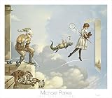Desert Dream by Michael Parkes,31.5 in. x 27.5 in.