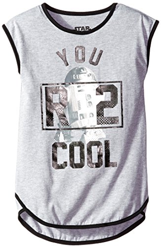 Star Wars' Girls T-Shirt, White/Black, Large/12/14