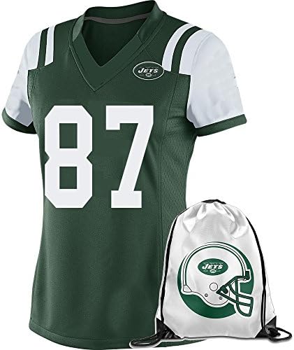 87 Eric Decker Womens Jersey Team Color Green Small