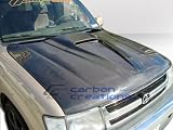 1996-2000 Toyota Tacoma Carbon Creations Supersport Hood
