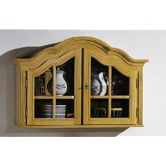 Wandvitrine Selenga Eiche ge�lt teilmassiv,T/B/H 38x102x70 cm