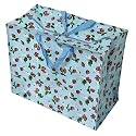 Jumbo Reusable Strawberry Laundry Shopping Storage Bag