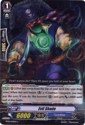 Cardfight!! Vanguard TCG - Evil Shade (BT02/051EN) - Onslaught of Dragon Souls
