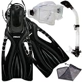 Body Glove Professional Scuba or Snorkeling Snorkel Set (Great Holiday Gift)
