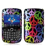 Peace Sign Design Crystal Hard Skin Case Cover for Blackberry Curve 8520 85 ....