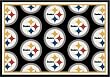 Milliken Pittsburgh Steelers Team Repeat Rug