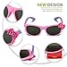 RIVBOS RBK002 Rubber Flexible Kids Polarized Sunglasses for Baby and Children Age 3-10 (Mirrored Lens Available)