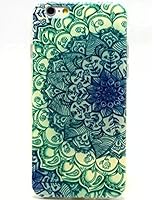 iPhone 6 Plus Case,Flower Rubber TPU Gel Silicone Soft Case Cover Skin Protective For Apple iPhone 6 Plus 5.5 inch With A Free Cleaning Cloth As a Gift from Tory