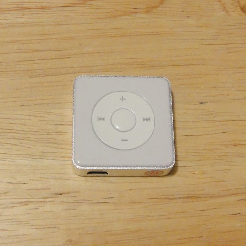 4GB white Quartet Flash light mini Mp3 player