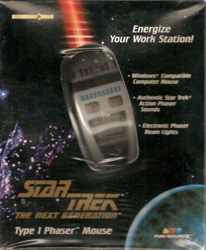  Star Trek the Next Generation Type I Phaser Mouse