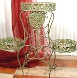 NOSTALGISCHER BLUMENSTÄNDER IM JUGENDSTIL EISEN FLORAL PALAZZO EXCLUSIV