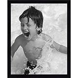 Picture Frame Satin Black .. 1' wide