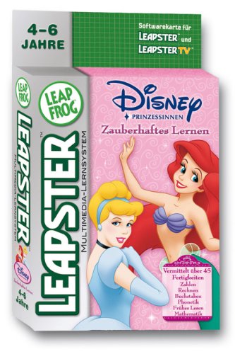 Childrens Toyshop  Spielwaren : LeapFrog 42287056 - Leapster-Bibliothek: Disney Prinzessinnen -  Zauberhaftes Lernen