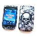 BlackBerry Torch 9800 & 9810 Rubberized Snap On Protector Hard Case "Skullerific" Design
