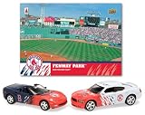 Upper Deck Boston Red Sox 2008 MLB Dodge Charger and Chevrolet Corvette with Stadium Card