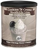 Big Train Cookies 'n Cream Blended Creme Mix, 16-Ounce Canisters (Pack of 12)