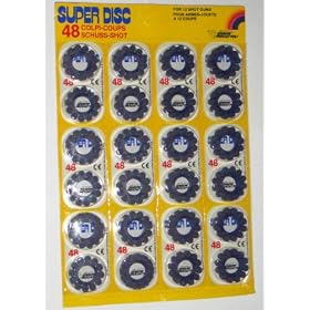 Super Disc Cap Gun Caps 12 Shot Rings (576 Shots In Total)