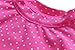 CharmLeaks Baby Girls' Long Sleeve Dot Rash Guard Set UV Sun Protection Swim Set
