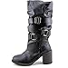 Blowfish Momento Women Round Toe Synthetic Mid Calf Boot