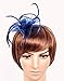 Fascinator Hat with Headband for Women Lady Navy Blue