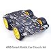 4WD Robot Chassis Kit with 4 TT Motor for Arduino/Raspberry Pi