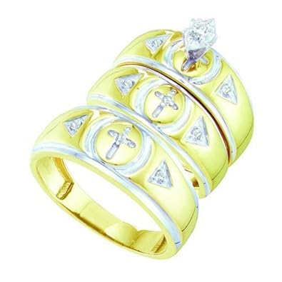 Cheap Girls Jewelry 0.16CT CENTER MARQUISE DIAMOND TRIO SET For Sale Cheap Girls Jewelry 0.16CT CENTER MARQUISE DIAMOND TRIO SET For Sale