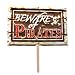 Beware Of Pirates 3D Yard Sign