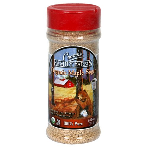 Coombs Family Farms 100% Organic Maple Granules, 6.1-Ounce Shakers (Pack of 3)